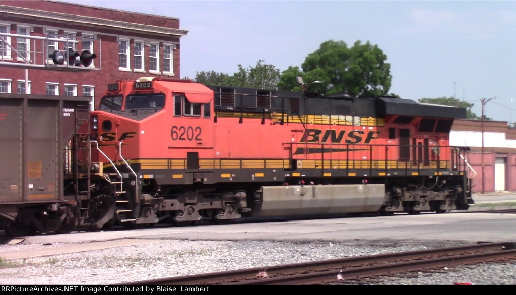 BNSF coal train DPU